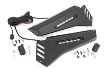 Load image into Gallery viewer, Rough Country Bumper Plate Polaris Front Bumper Panels w/ 6.0 Inch LED Light Bars (13-19 Ranger) Rough Country - 93044