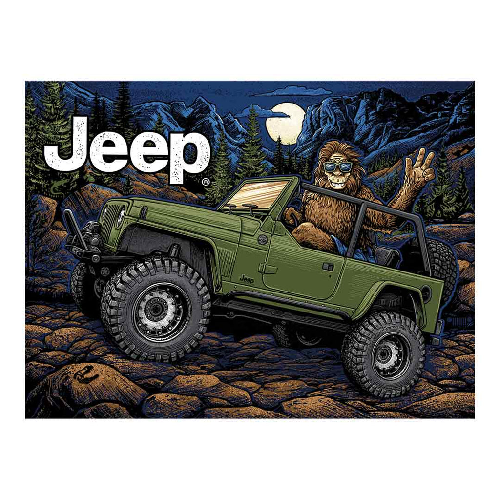 JEDCo Puzzles Jeep - Sasquatch Puzzle