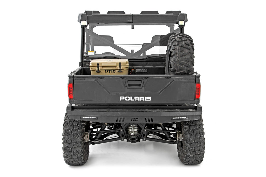 Rough Country Spare Tire Carrier Spare Tire Carrier Bed Side Mount 16-22 Polaris Ranger 1000XP/13-21 Ranger 900XP Rough Country - 93089