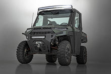 Load image into Gallery viewer, LED Light Front Mount 50 Inch Single Row Black Pair with Factory Wiper 14-22 Polaris Ranger 1000XP Rough Country