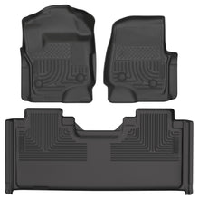 Load image into Gallery viewer, Weatherbeater Front &amp; 2nd Seat Floor Liners For 2017-2025 F-250/F-350/F-450 Super Duty Husky Liners