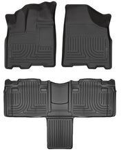 Load image into Gallery viewer, Weatherbeater Front &amp; 2nd Seat Floor Liners For 2011-2020 Sienna Husky Liners