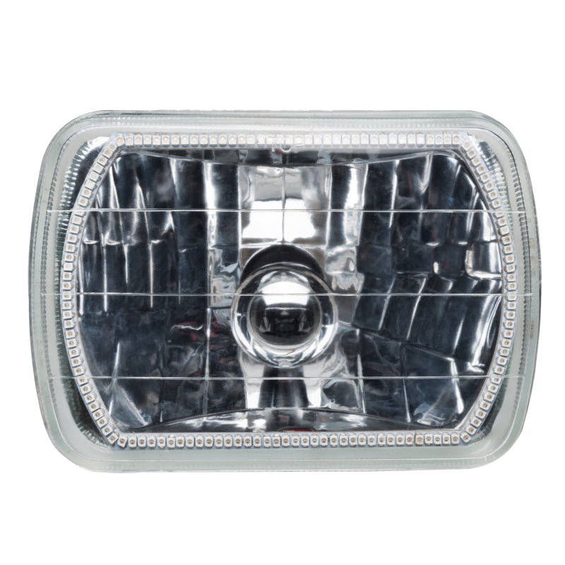 ORACLE Lighting Headlights Oracle Pre-Installed Lights 7x6 IN. Sealed Beam - ColorSHIFT Halo SEE WARRANTY