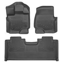 Load image into Gallery viewer, Weatherbeater Front &amp; 2nd Seat Floor Liners For 2015-2025 F-150 Husky Liners