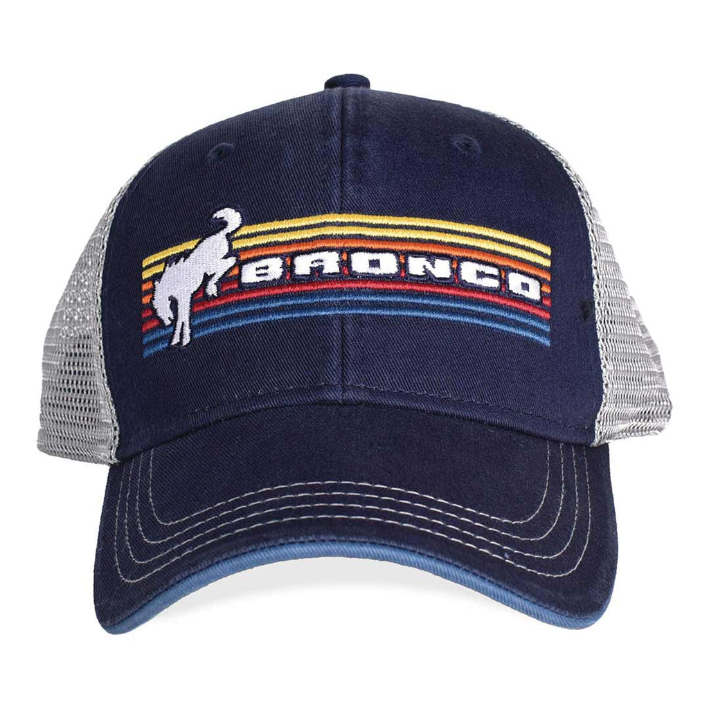 JEDCo Hat Ford Bronco - Retro Stripes Hat