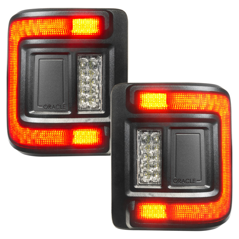 ORACLE Lighting Tail Lights Oracle 2018+ Jeep Wrangler Rubicon/Sport LED Flush Mount Tail Light - Tinted