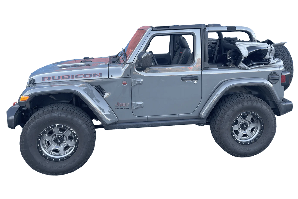 Wrangler JL eTop Jeep For 18-25 Wrangler JL 2-Door Squareback Black eTop - eTop - 94400-17