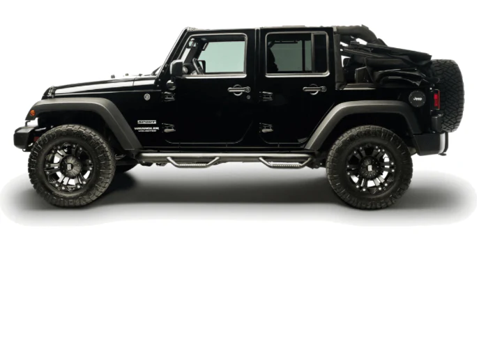 Wrangler JK eTop Jeep For 07-18 Wrangler JK 4-Door Squareback Black eTop - eTop - 94500-17