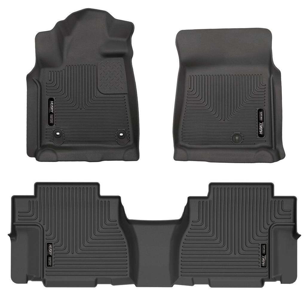 Weatherbeater Front & 2nd Seat Floor Liners For 2012-2022 Sequoia Husky Liners
