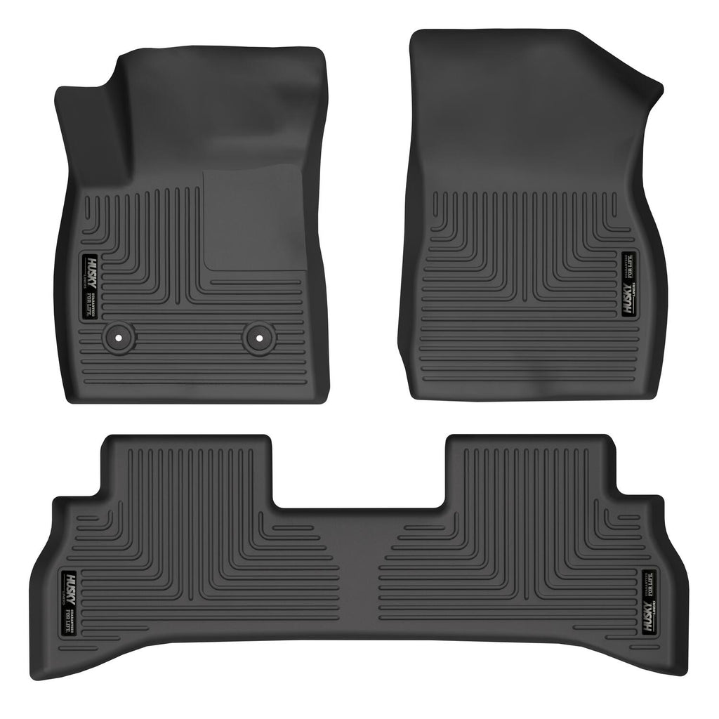 Weatherbeater Front & 2nd Seat Floor Liners For 2021-2025 Encore GX Husky Liners