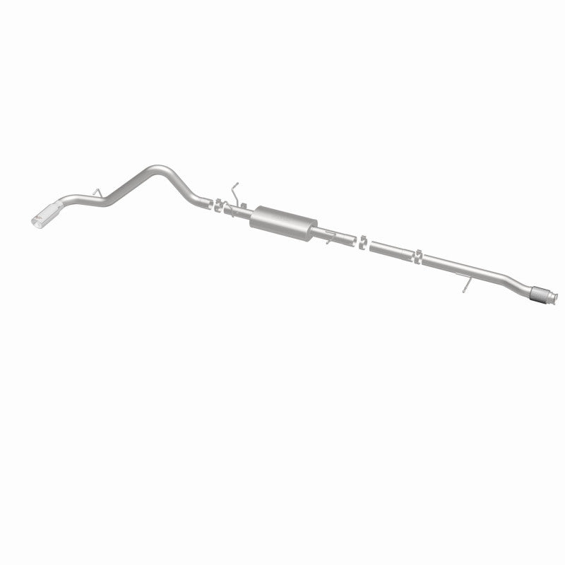 Magnaflow Catback Magnaflow 14 Chevy Silverado V8 5.3L CC/EC Cab Single P/S Rear Exit Stainless Cat Back Perf Exhaust