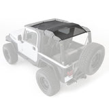 Smittybilt 95600 Cloak Extended Mesh Top Wrangler 97-06 TJ Black-Clearance