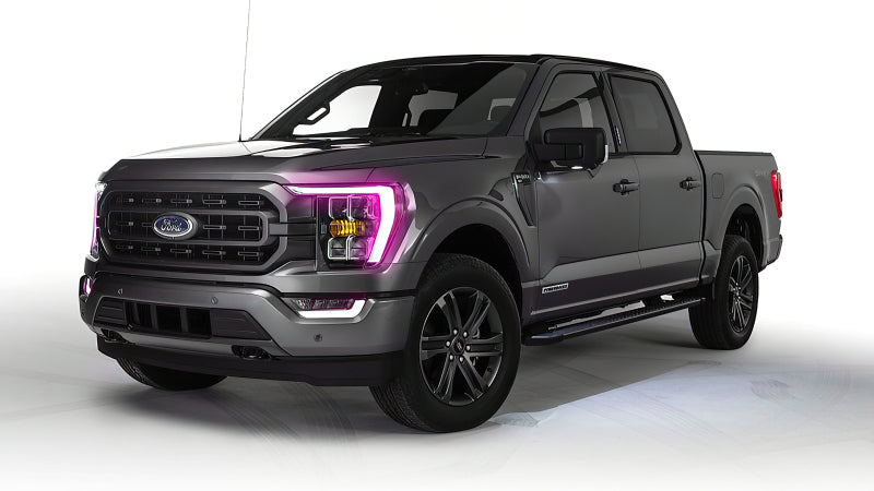 ORACLE Lighting Headlights Oracle 21-22 Ford F-150 ColorSHIFT RGB+W Headlight DRL Upgrade Kit w/ BC1 Controller SEE WARRANTY