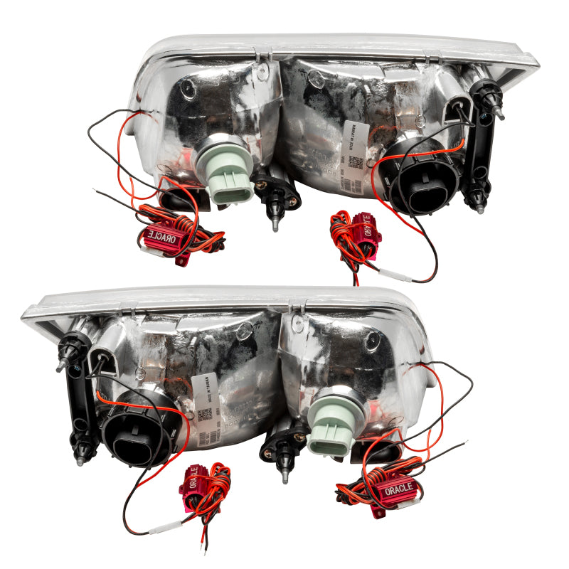 ORACLE Lighting Headlights Oracle 98-11 Ford Crown Victoria SMD HL - Chrome - Halogen - ColorSHIFT w/o Controller SEE WARRANTY