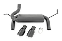 Load image into Gallery viewer, Jeep Dual Outlet Performance Exhaust - Black 07-18 Wrangler JK Rough Country