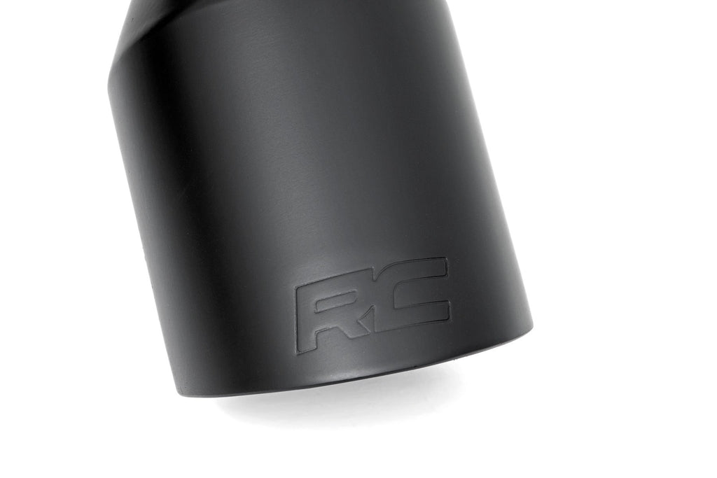 Rough Country Exhaust Jeep Dual Outlet Performance Exhaust - Black 18-20 Wrangler JL/JLU Rough Country - 96003