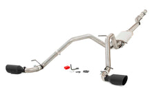 Load image into Gallery viewer, Dual Cat-Back Exhaust System w/Black Tips 14-18 Silverado/Sierra 1500 5.3L Rough Country