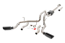 Load image into Gallery viewer, Dual Cat-Back Exhaust System w/Black Tips 09-14 F-150 V8-4.6L, 5.0L, 5.4L Rough Country