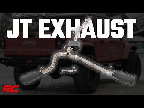 Performance Cat-Back Exhaust 3.6L Jeep Gladiator JT 4WD (20-22) Rough Country