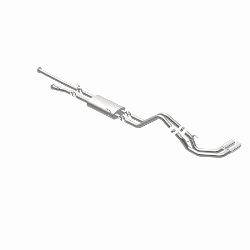 Magnaflow Catback MagnaFlow 14 Toyota Tundra V8 4.6L/5.7L Stainless C/b Exhaust Dual same side pass. rear tire