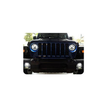Load image into Gallery viewer, Quake LED Headlight Jeep 7 Inch Headlights and Fog Lights w/White DRL Halo and Amber Turn Signals - QTE968
