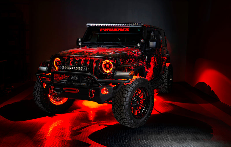 ORACLE Lighting Headlights Oracle Oculus Bi-LED Projector Headlights for Jeep JL/Gladiator JT - w/ BC1 Controller SEE WARRANTY