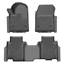 Load image into Gallery viewer, Weatherbeater Front &amp; 2nd Seat Floor Liners For 2024-2025 Silverado/Sierra EV Husky Liners