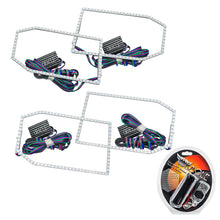 Load image into Gallery viewer, ORACLE Lighting Headlights Oracle Chevrolet Silverado 14-15 Halo Kit Non-Projector Style - ColorSHIFT SEE WARRANTY