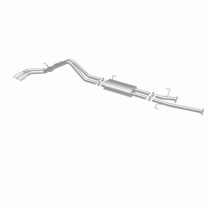 Magnaflow Catback MagnaFlow 14 Toyota Tundra V8 4.6L/5.7L Stainless C/b Exhaust Dual same side pass. rear tire