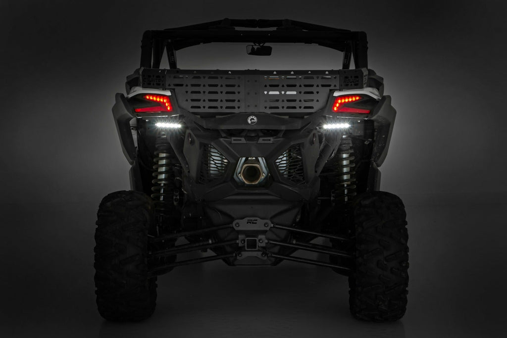 Rough Country LED Light Kit 17-21 Can-Am Maverick X3 Rear Facing 6-Inch Slimline LED Kit Rough Country - 97026