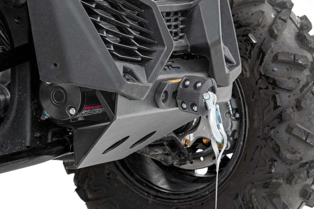 Rough Country Winch Mount Plate Can-Am Winch Mounting Plate For 17-20 Maverick X3 Rough Country - 97028