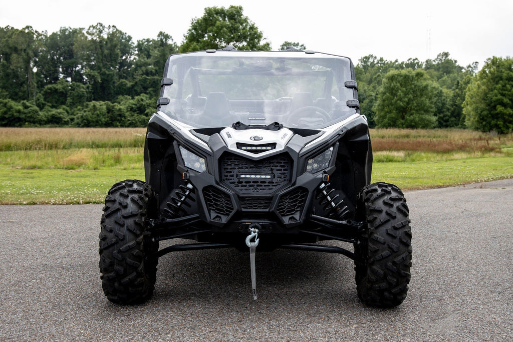Rough Country Winch Mount Plate Can-Am Winch Mounting Plate For 17-20 Maverick X3 Rough Country - 97028