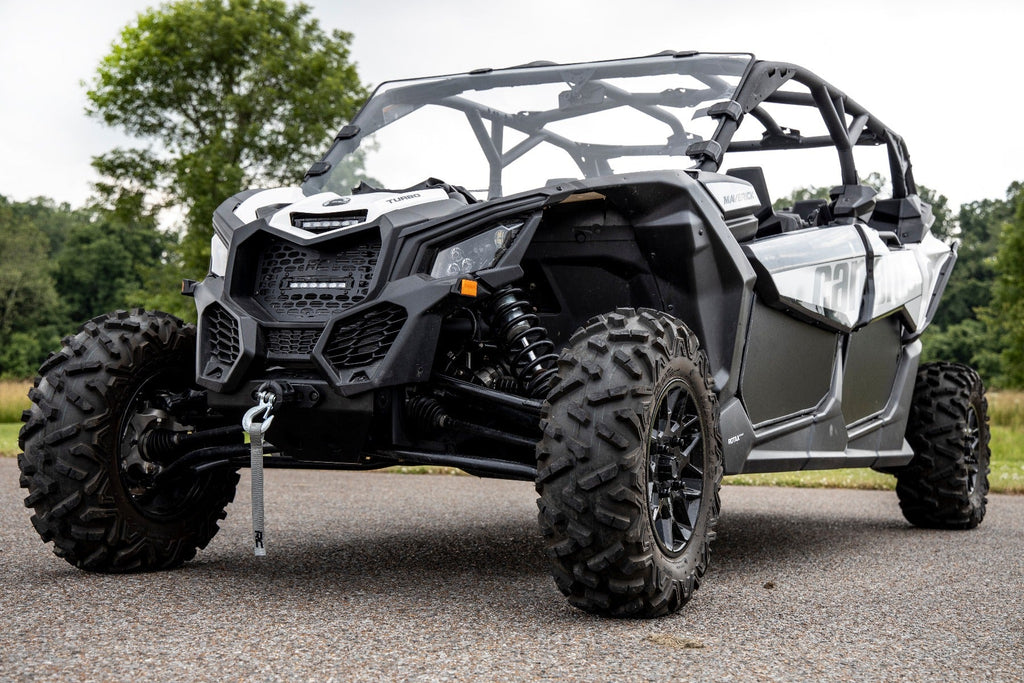 Rough Country Winch Mount Plate Can-Am Winch Mounting Plate For 17-20 Maverick X3 Rough Country - 97028