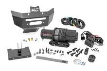 Load image into Gallery viewer, Winch Bumper 4500-Lb Winch Synthetic Rope 12-22 Can-Am Renegade 1000/Renegade 800R Rough Country