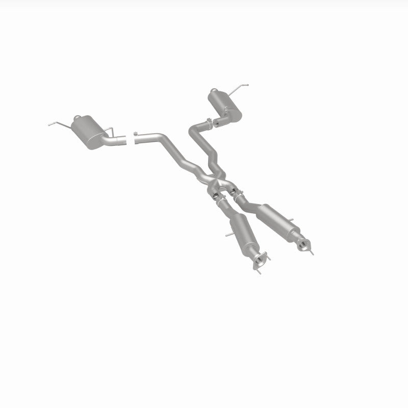 Magnaflow Catback MagnaFlow 12 Jeep Grand Cherokee V8 6.4L Dual Split Rear Exit Stainless Cat Back Performance Exhaust