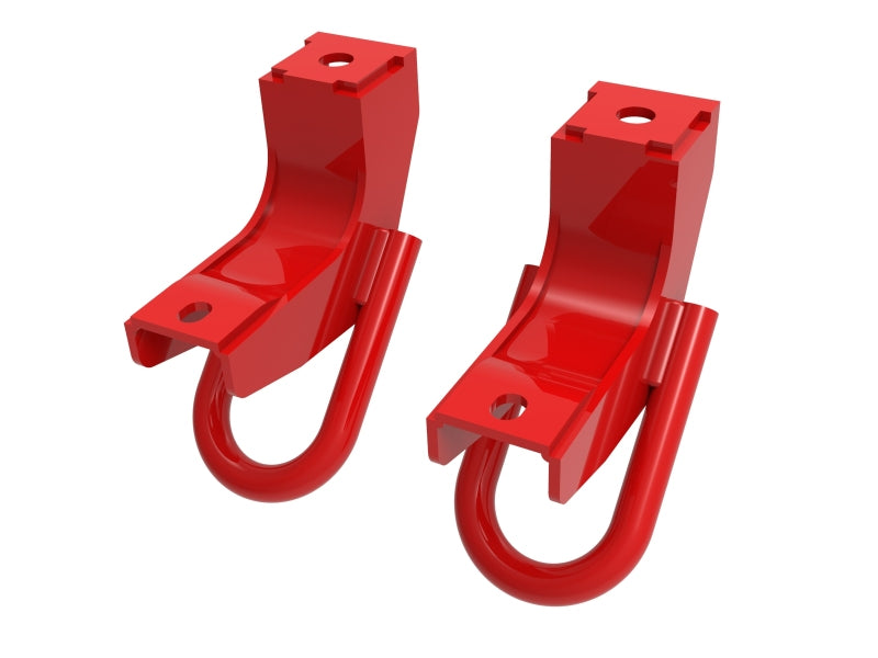 aFe Other Body Components aFe Front Tow Hook Red 2022 Toyota Tundra 3.5L V6