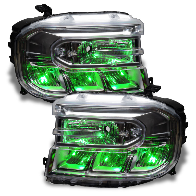 ORACLE Lighting Headlights Oracle 2022 Ford Maverick RGB Headlight Demon Eye Kit - ColorSHIFT w/Simple Controller SEE WARRANTY