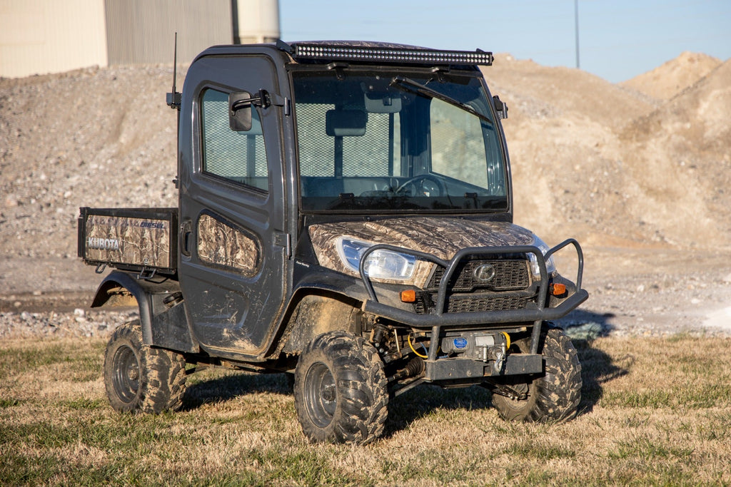 Rough Country LED Light Bars 50 Inch Dual Row LED Light Kit Black Series with White DRL Front-Facing 14-22 Kubota RTV-X900/RTV-X1100 Diesel Rough Country - 98005