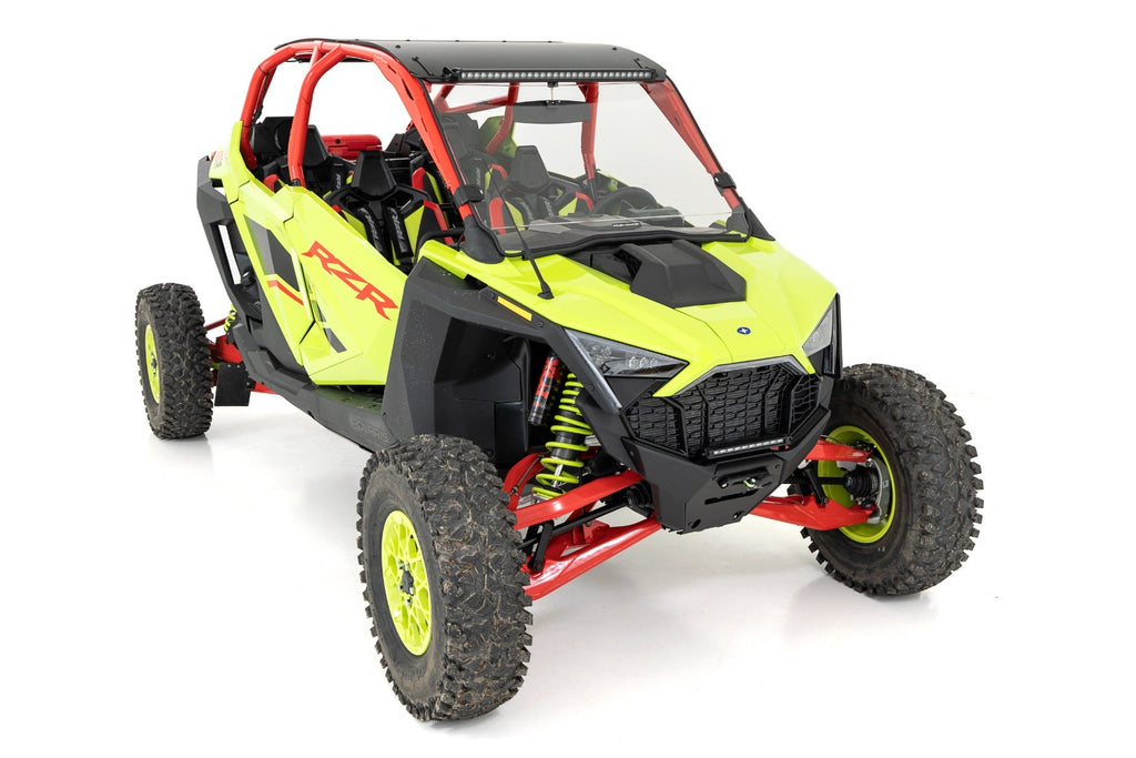 Rough Country Windshield Full Windshield Scratch Resistant Bolt On Roof Polaris RZR Pro R/RZR Pro R 4 (2022) Rough Country - 98102210
