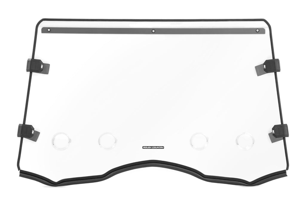 Rough Country Windshield Vented Full Windshield Scratch Resistant 11-20 Can-Am Commander Rough Country - 98212030