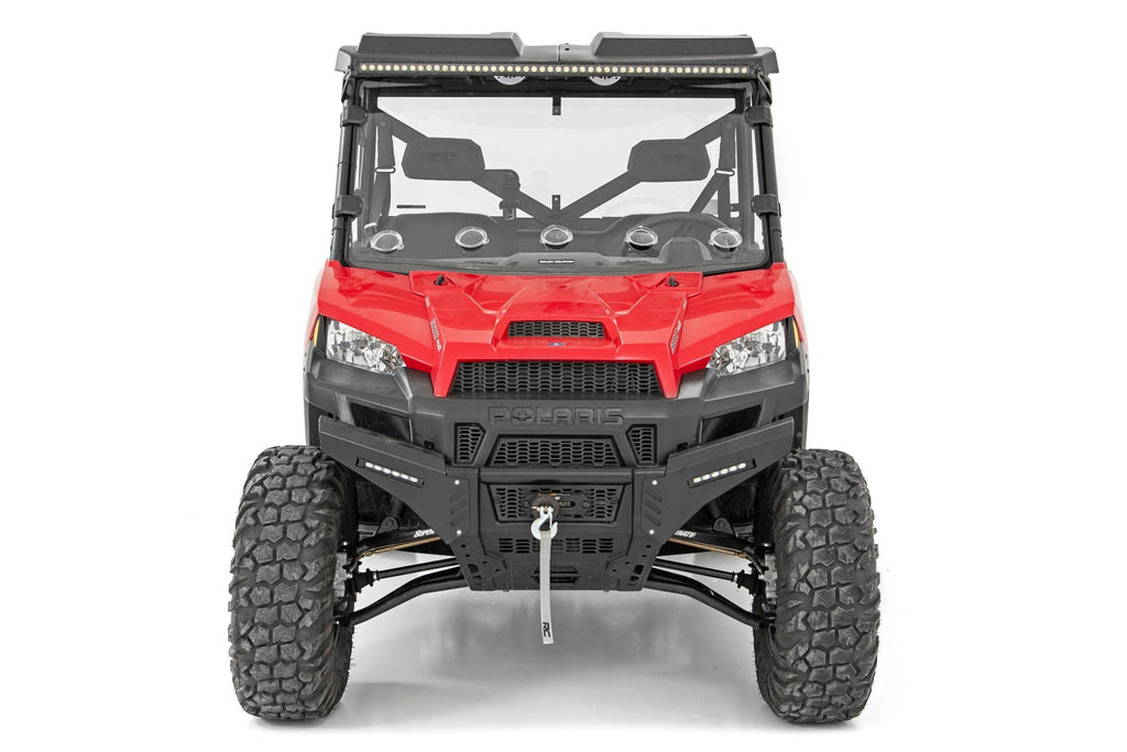 Rough Country Windshield Polaris Scratch Resistant Full Vented Windshield For 16-18 Ranger 1000XP and 13-20 Ranger 900XP Rough Country - 98232010