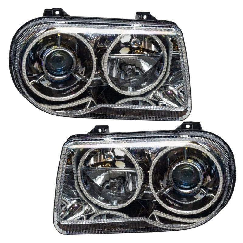 ORACLE Lighting Headlights Oracle 05-10 Chrysler 300C V8 SMD HL- Non HID - ColorSHIFT w/ BC1 Controller