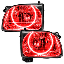 Load image into Gallery viewer, ORACLE Lighting Headlights Oracle Lighting 01-04 Toyota Tacoma Pre-Assembled LED Halo Headlights -Red SEE WARRANTY