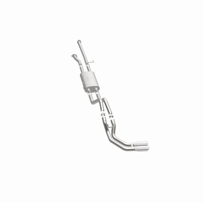 Magnaflow Catback MagnaFlow 14 Toyota Tundra V8 4.6L/5.7L Stainless C/b Exhaust Dual same side pass. rear tire