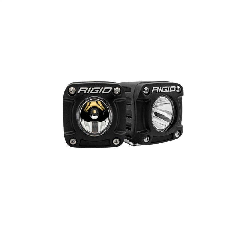 Rigid Industries Light Bars & Cubes Rigid Industries Revolve Pod w/White Trim Ring - Pair