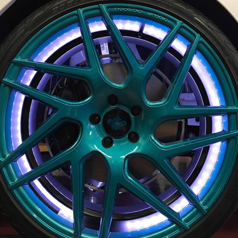 ORACLE Lighting Light Strip LED Oracle LED Illuminated Wheel Rings - Double LED - White SEE WARRANTY