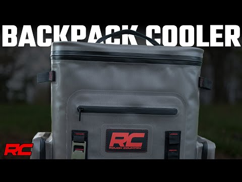 Rough Country Coolers Insulated Backpack Cooler 24 Cans Waterproof Rough Country - 99032