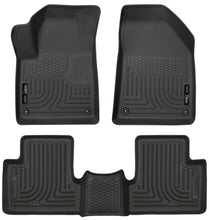 Load image into Gallery viewer, Weatherbeater Front &amp; 2nd Seat Floor Liners For 2015-2023 Jeep Cherokee Husky Liners