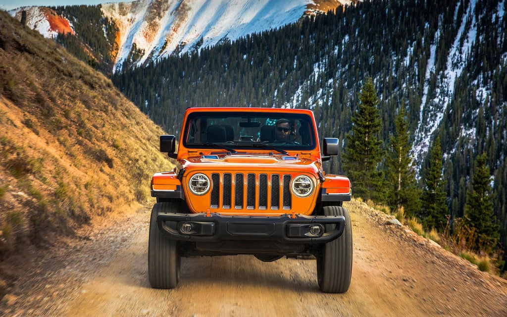 Quake LED Turn Signal Light Jeep 95 X 425 Inch Retro Fit Slim Chop Kit DRL with Sequential Switchback - QTE992