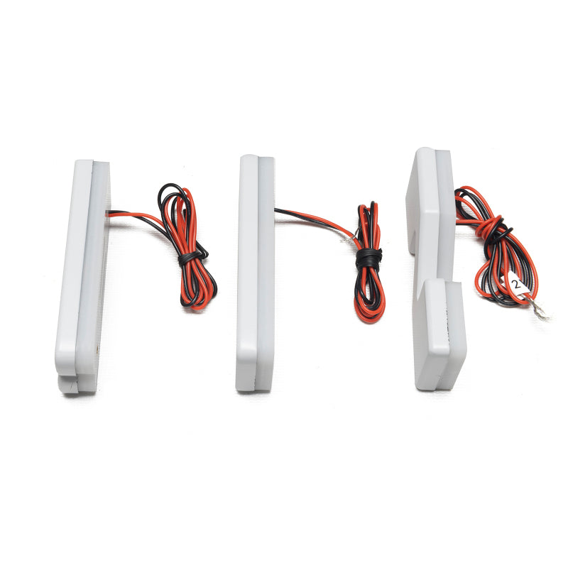 ORACLE Lighting Light Accessories and Wiring ORACLE Lighting Universal Illuminated LED Letter Badges - Matte Wht Surface Finish - D SEE WARRANTY